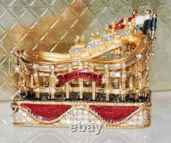 Estee Lauder Compact Perfume Roller Coaster w Boxes 2003