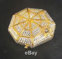 Estee Lauder Compact Spider Web with Swarovski Crystals