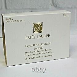 Estee Lauder Crystal Eden Swarovski Crystals Lucidity Powder Compact MIBB