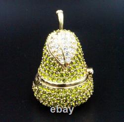 Esteé Lauder Crystal Green Pear NOS Solid Perfume Compact