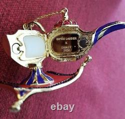 Estee Lauder & Disney Solid Perfume Compact Aladdin Grant 3 Wishes NIBB