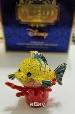 Estee Lauder & Disney Solid Perfume Compact Little Mermaid Under the Sea NIBB