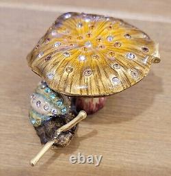 Estee Lauder Enchanted Mushroom Solid Perfume Compact Jay Strongwater