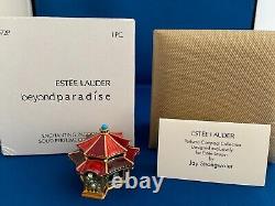 Estee Lauder Enchanting Pagoda Solid Perfume Compact By Jay Strongwater