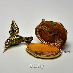 Estee Lauder FLUTTERING HUMMINGBIRD Compact for Solid Perfume 2006 New All Boxes