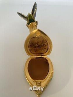Estee Lauder Fairy Solid Perfume Compact, Pleasures Scent, 2001, New