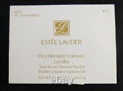 Estee Lauder Fleur Flottante Compact Lucidity Translucent Powder NEW