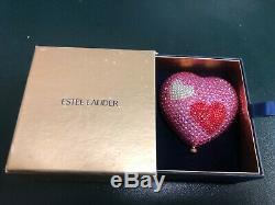 Estee Lauder Heart of Hearts Lucidity Transparent Powder Compact #06-Transparent