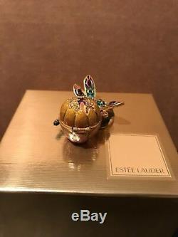 Estee Lauder Intuition 2002 Glistening Dragonfly Perfume Compact Jay Strongwater