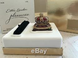 Estee Lauder Jay Strongwater Compact 02 Bejeweled Crown Mint In Both Boxes