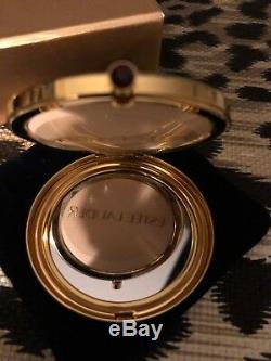 Estee Lauder/Jay Strongwater Jeweled Tiara Compact 2010 New With Origial Box