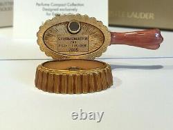 Estee Lauder Jay Strongwater Perfume Compact Boudoir Butterfly Mibb Pleasures