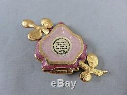 Estee Lauder Jay Strongwater Sensuous Vibrant Violet Solid Perfume Compact