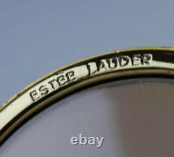 Estee Lauder Jay Strongwater Square Multi color & Gold Powder Compacts