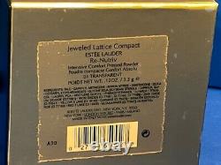 Estee Lauder Jeweled Lattice Compact New Old Stock