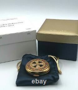 Estee Lauder Jeweled Roulette Wheel LV Lucky Lady Lucidity Powder Compact