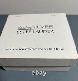 Estee Lauder Juggling Seal Compact Mint in boxes Signed by Lauder & Bob Cote