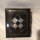Estee Lauder Katherine Bauman Beverly Hill Collection Black Clear Square Crystal