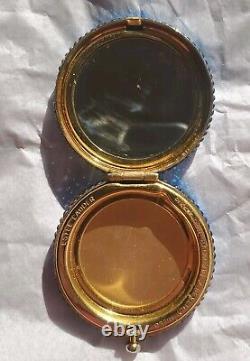 Estee Lauder Kathrine Baumann Sunflower Powder Compact Beautiful! Empty Flaws