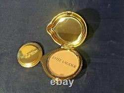 Estee Lauder LADY BEETLE BUG Lucidity Pressed Powder Compact with Pouch and Box