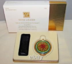 Estee Lauder Lucidity Compact Pressed Powder Italian Stained Glass Rare New Nib