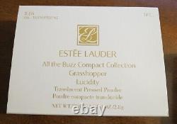 Estee Lauder Lucidity Powder Compact All the Buzz Grasshopper NEW