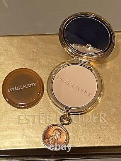 Estee Lauder Lucidity Powder Lucky Penny Compact with 1991 Penny & Box RARE