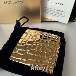 Estee Lauder Lucidity Pressed Powder CompactGOLDEN TILES Nordstrom NIB