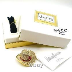 Estee Lauder New Old Stock Autographed by Bob Conte Compact Cowboy Hat