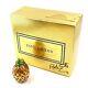 Estee Lauder New Old Stock Autographed By Bob Conte Compact Golden Pineapple