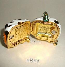 Estee Lauder Off To The Ball Solid Perfume Compact 2018 Pumpkin Coach Empty Ub