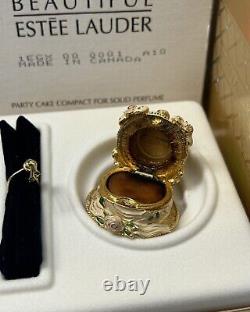 Estee Lauder'Party Cake' Solid Perfume Compact