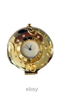 Estee Lauder Perfect Timing Compact Quartz Clock For Lucidity Pressed Powder