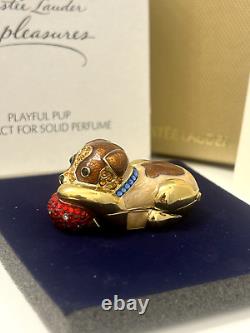 Estee Lauder'Playful Pup' Solid Perfume Compact