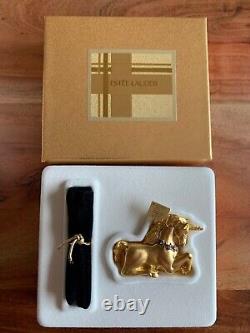 Estee Lauder Pleasures 2001 Magical Unicorn Solid Perfume Compact NIB
