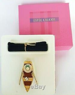Estee Lauder Pleasures BOAT RIDE Solid Perfume Compact NIB 2002