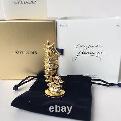 Estee Lauder Pleasures One Of A Kind Seahorse Compact For Solid Perfume NIB