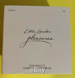 Estee Lauder Pleasures ROYAL ROULETTE Solid Perfume Compact Collectable 2019 NIB