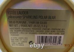 Estee Lauder Pleasures Sparkling Polar Bear Compact For Solid Perfume