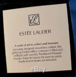 Estee Lauder Powder Compact 2005 Las Vegas Lucky Suits MIBB Collectors Alert