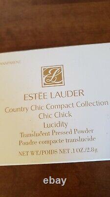Estee Lauder Powder Compact Country Chic NIB
