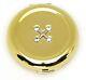 Estee Lauder Powder Compact Golden Button Mib