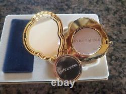 Estee Lauder Powder Compacts Shore Things Coral Shell and Blue Shell