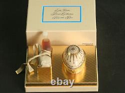 Estee Lauder Private Collection Perfume & Keepsake Box Imperial Egg Tan-in Box