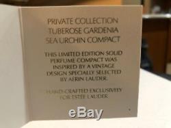 Estee Lauder Private Collection Tuberose Gardenia 07 Sea Urchin Perfume Compact