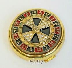 Estee Lauder Roulette Wheel Las Vegas Lady Luck Lucidity Powder Compact