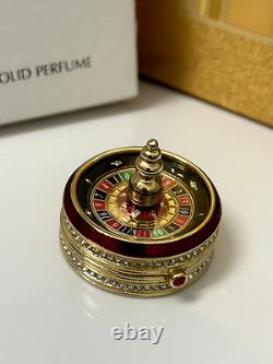 Estee Lauder'Roulette Wheel' Solid Perfume Compact