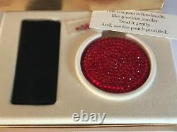 Estee Lauder Ruby Nights Lucidity Powder 06 Compact Mib Red Crystals 1997