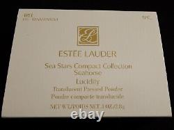 Estee Lauder Sea Stars Golden Seahorse Compact Lucidity Translucent Powder NEW