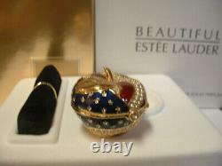 Estee Lauder Solid Perfume Compact 2002 America's Apple MIBB